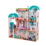 Casuta pentru papusi din lemn MDF Camila Mansion Dollhouse EZ Kraft Assembly cu Sunete si Lumini KidKraft
